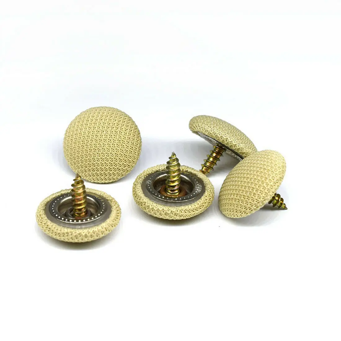 

60PCS set Car roof buckle Cloth & Metal Snap Rivets Fixing Buckle With Screws Universal Interior