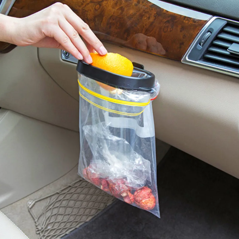 Портативный автомобильный мусорный бак водонепроницаемый держатель для