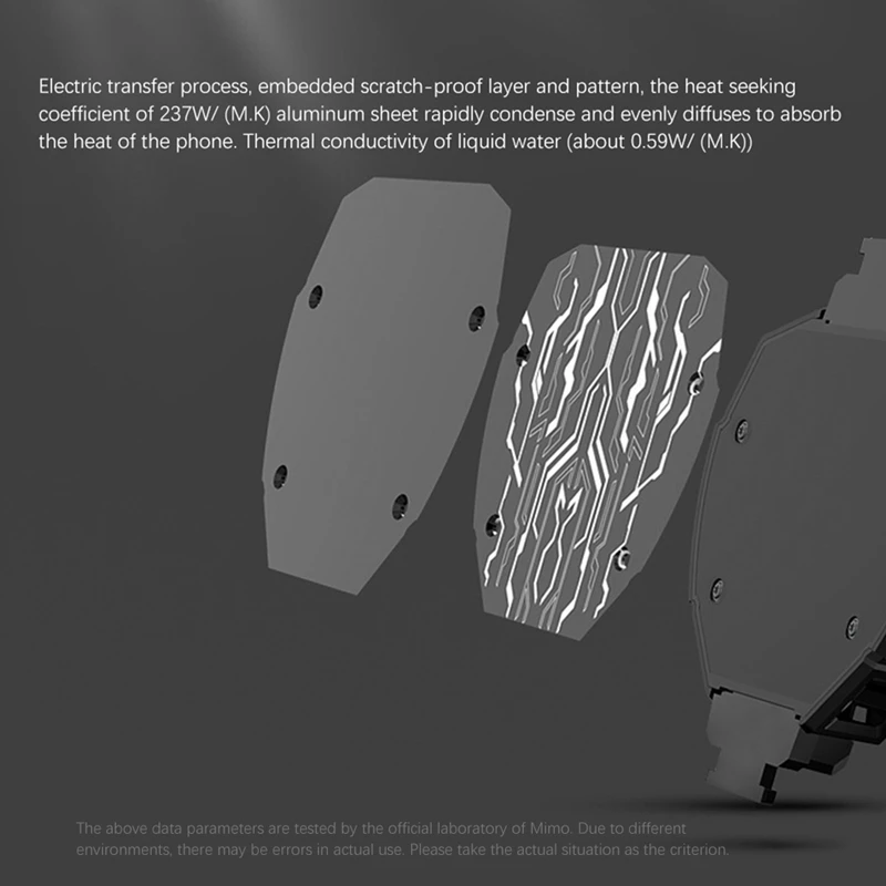 Охлаждающее устройство для планшетов охлаждения планшета с полупроводниковым