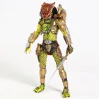 Фигура хищника NECA, старший хищник, золотой Кеннер, лидер клана, вождь, экшен-фигурка, коллекция, модель, игрушка, кукла