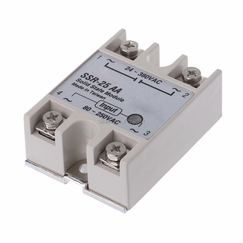 Твердотельный релейный модуль SSR 25 AA 25A 250V 80 AC вход 24 380V выход оптовая продажа и