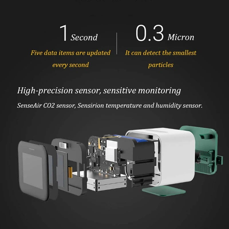 

Air Detector Lite IPS Screen Contact Operation PM2.5 Mi APP Homekit Control Home Air Monitor