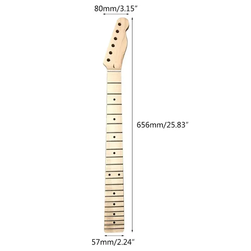 tl e gitarre hals griff 22 bünde ahorn palisander griffbrett für musical instrumente zubehör free global shipping