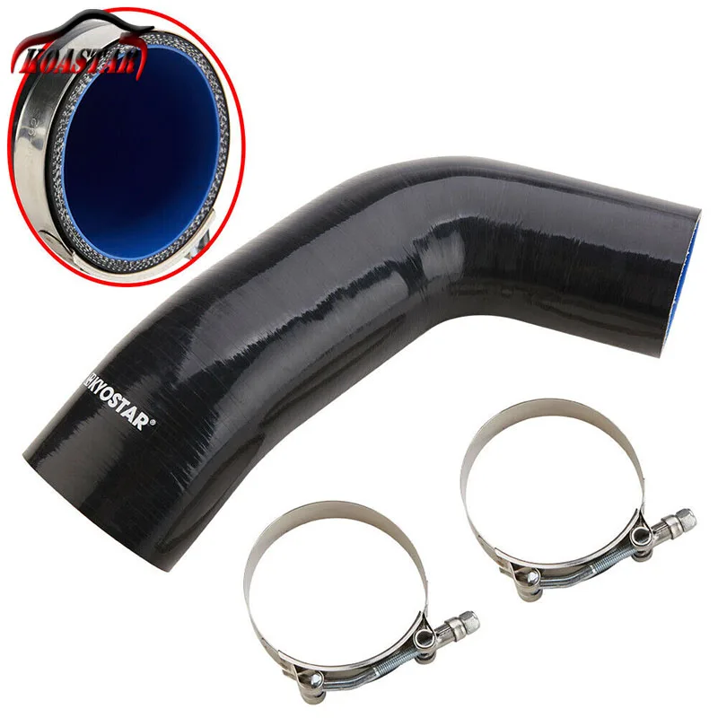 Впускной силиконовый шланг турбо колено глушитель удалить для VW Golf MK7 GTI R Audi 2015 + V8