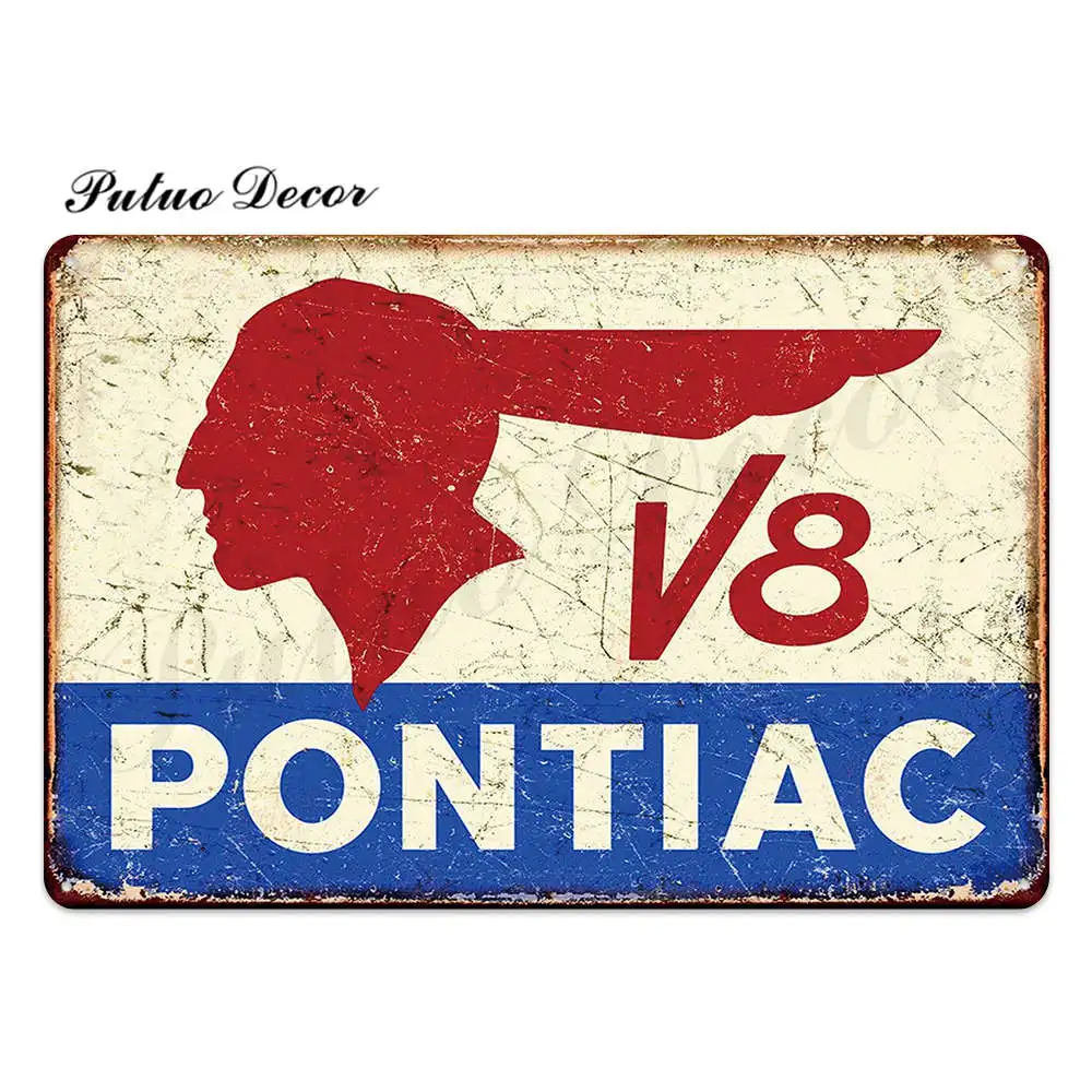TH0549 Metal Sign Plaque Metal Vintage Garage Tin Sign Metal Plate Retro Garage Decor Bar Pub Man Cave Decor - Цвет: TH0549