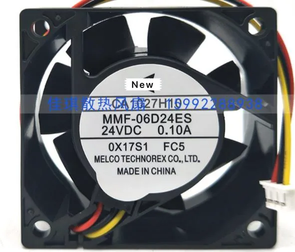 

New inverter fan CA1027H10 MMF-06D24ES-FC5 24V 0.10A