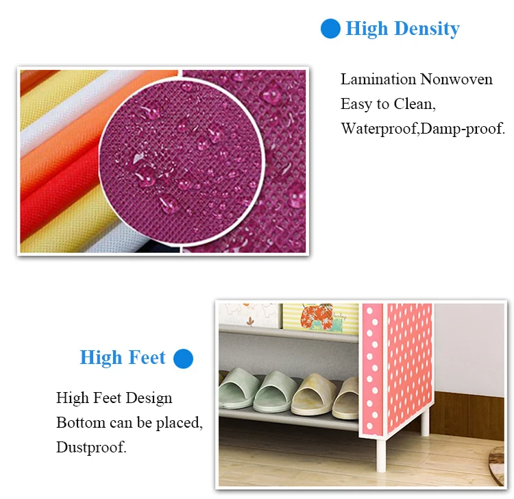 8-Слои 7-полки пыле полка для обуви закрывания дверей органайзер для хранения обуви обеспечивает экономию места • Полка Шкаф, домашняя мебель держать комнату аккуратные