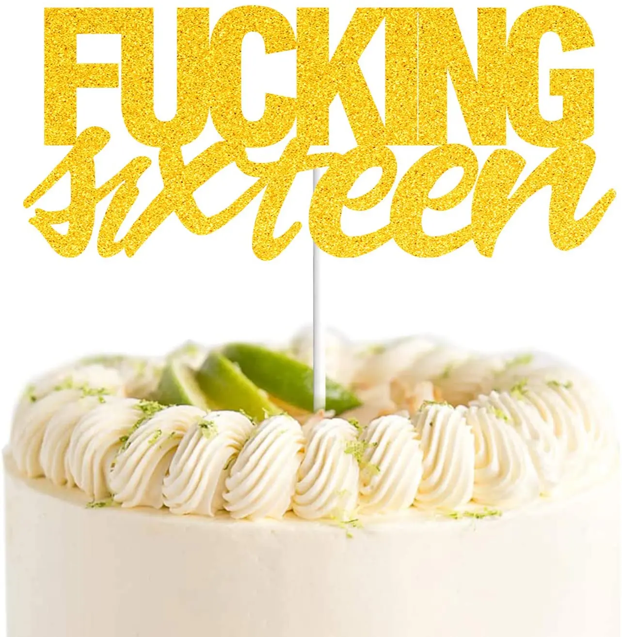 

Гребаные шестнадцать золотые блестящие счастливые топперы для торта на день рождения 16 лет 16th день рождения юбилейные праздничные украшен...
