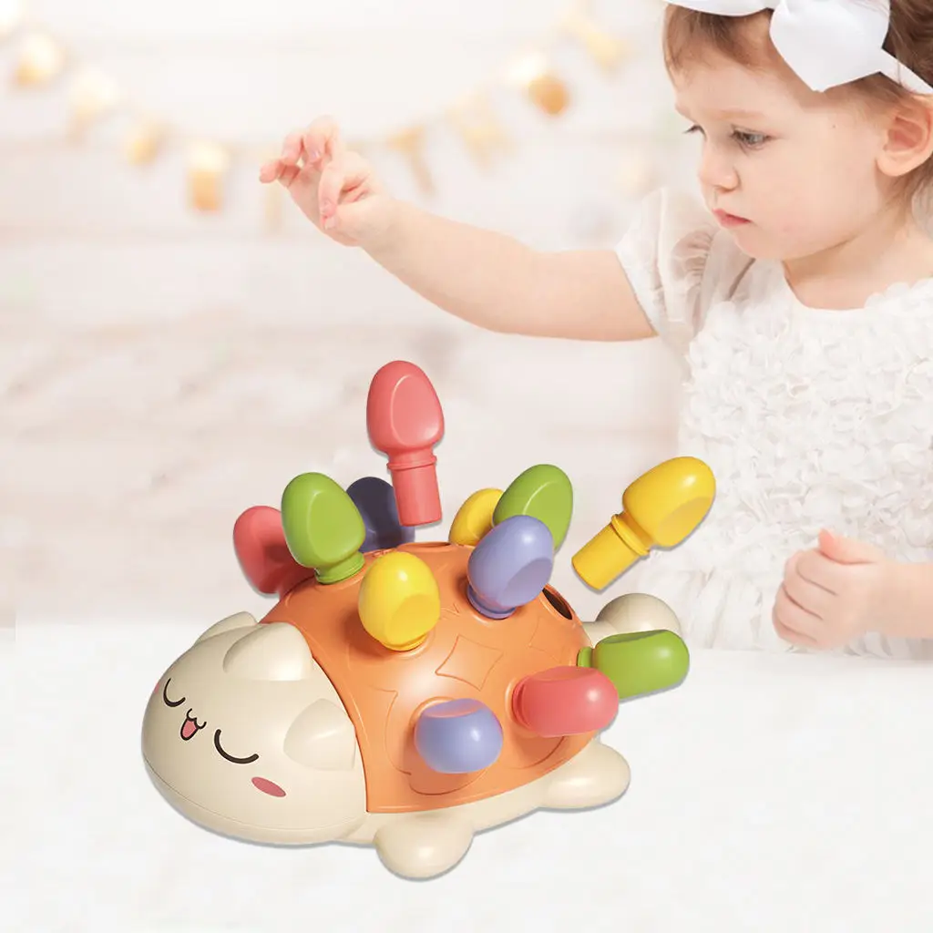 

Вставленная игрушка-Еж для раннего развития