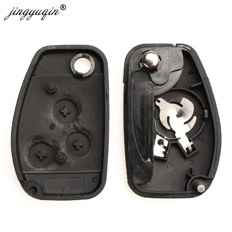Чехол для ключей jingyuqin VAC102 Ne72 модифицированный Renault Dacia Modus Logan Clio Espace Nissan 2/3BTN
