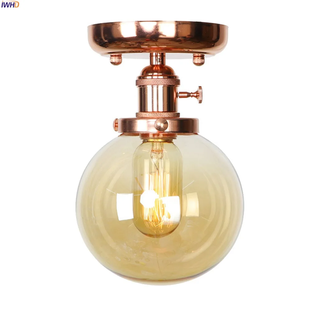 Потолочные светильники IWHD в скандинавском японском стиле Светильники для