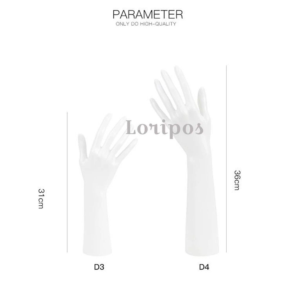 Имитация белой модели для рук демонстрационный реквизит очков Женская