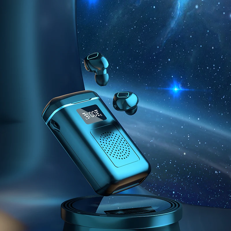 

Беспроводная Bluetooth-гарнитура 4in1, 48 000 мА ч, водонепроницаемая, с микрофоном