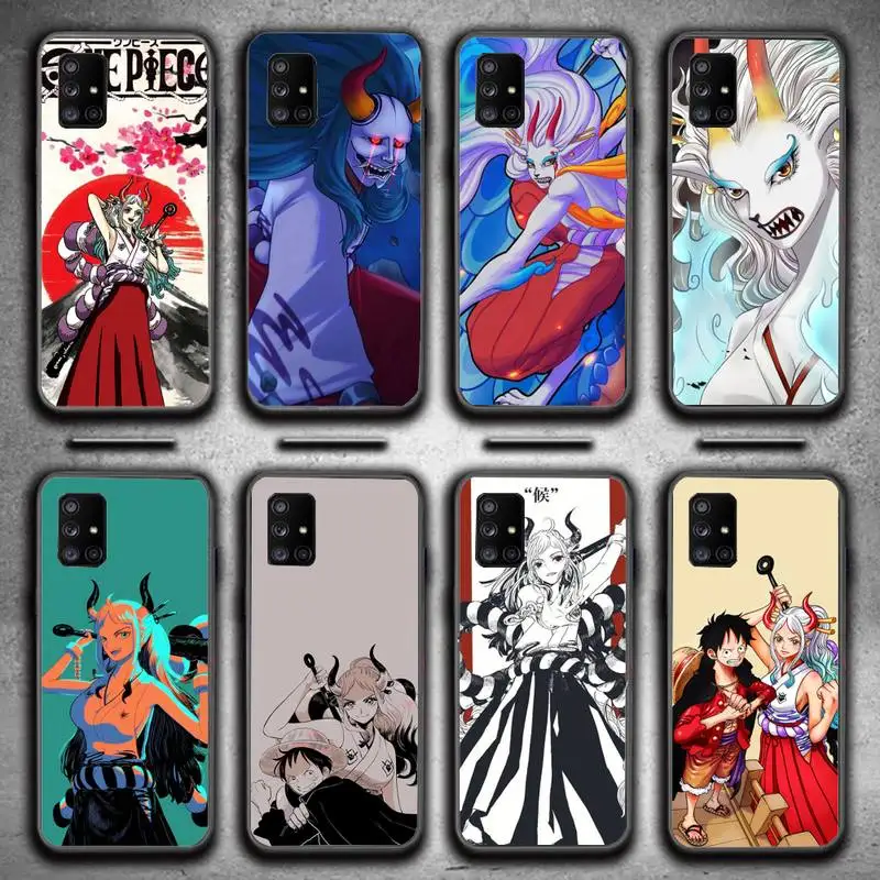 

One Piece Luffy Yamato Phone Case for Samsung A71 A80 A91 A01 A02 A11 A12 A21S A31 A32 A20E M10 M11 M20 M30 M31 M31S M21 cover