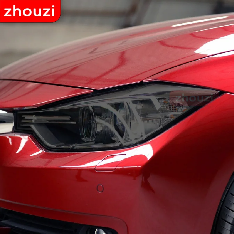 Защитная пленка для фар автомобиля прозрачная черная наклейка из ТПУ BMW 3 серии F30