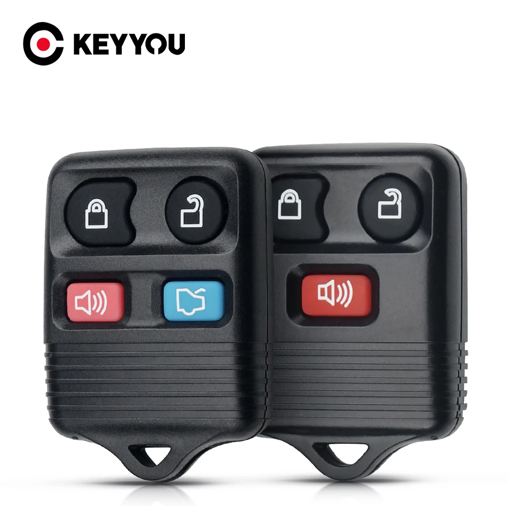 Для Ford Mustang Focus Lincoln LS Town Car Mercury Grand Marquis Sable 3/4 кнопки Замена ключа для автомобиля без