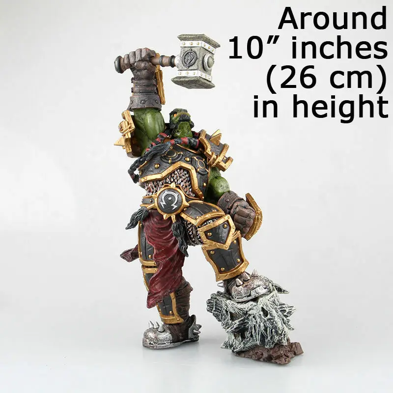 WOW Orc Warchief Thrall ПВХ экшн-фигурка 3D модель статуя XL | Игрушки и хобби