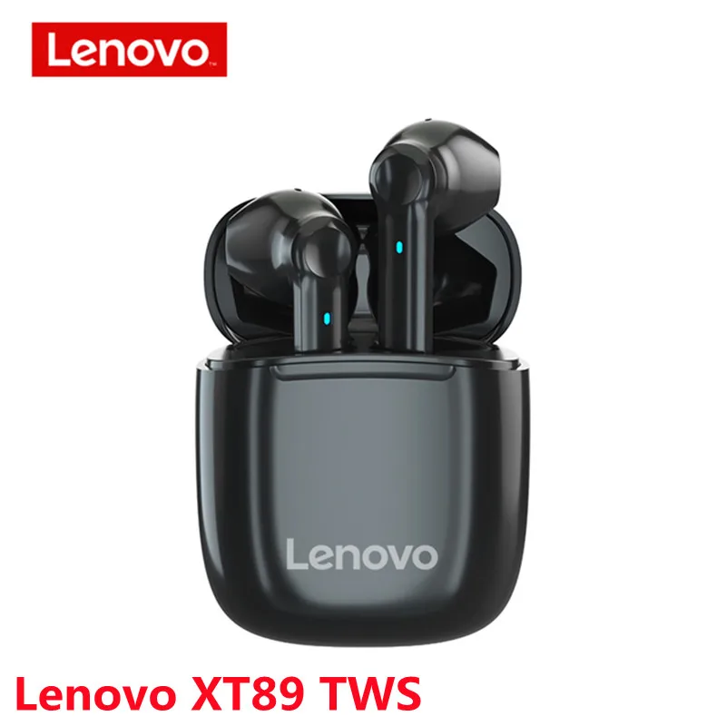 

Lenovo XT89 TWS Беспроводные наушники с сенсорным управлением Bluetooth 5,0 спортивная водонепроницаемая гарнитура HD микрофон вызова