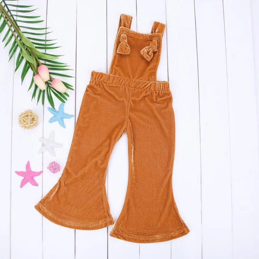 Модные милые бархатные свободные однотонные теплые комбинезоны для