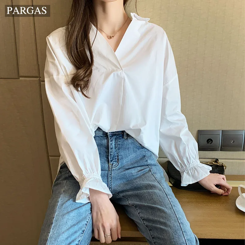 Элегантные женские блузы 2020 летние топы шифоновая однотонная блузка с