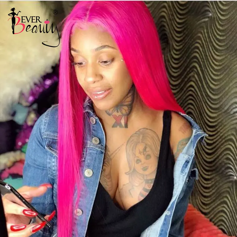 Парики из коротких бобов цветные кружевные передние человеческие волосы парики