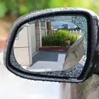 Автомобильное зеркало заднего вида зеркальная защитная пленка анти-туман оконные прозрачные непромокаемые зеркало заднего вида защитная с обмоткой эластичной пленкой, авто аксессуары