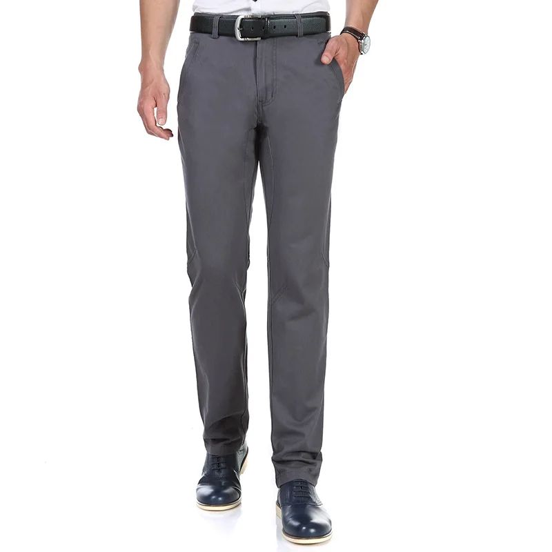 Брюки мужские стрейчевые классические повседневные деловые штаны хлопковые