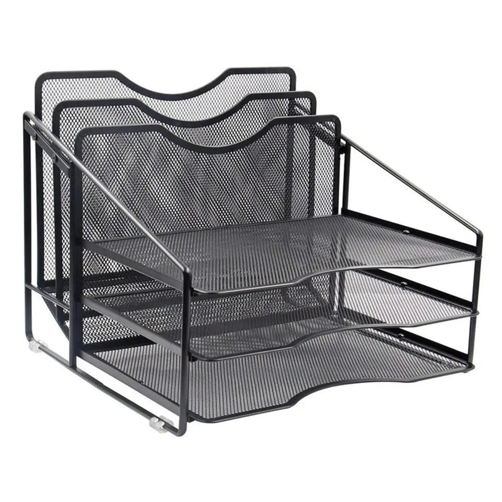 Полка для хранения файлов с 5 ячейками Настольная стойка органайзер настольных