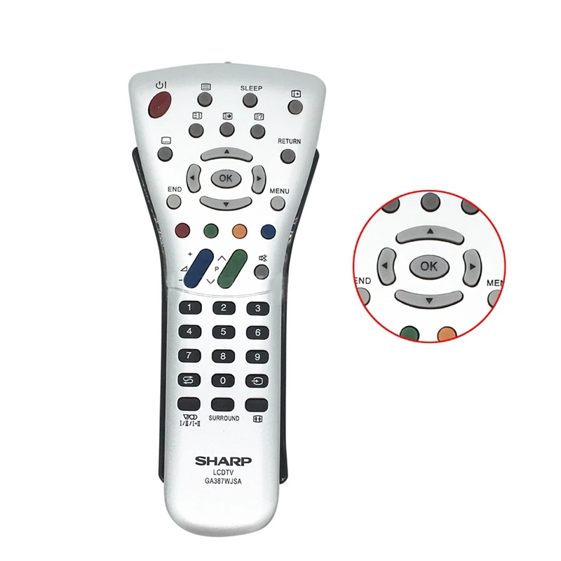 Смарт-пульт дистанционного управления Ga387Wjsa для ЖК-телевизора Sharp Ga085Wjsa Ga406Wjsa