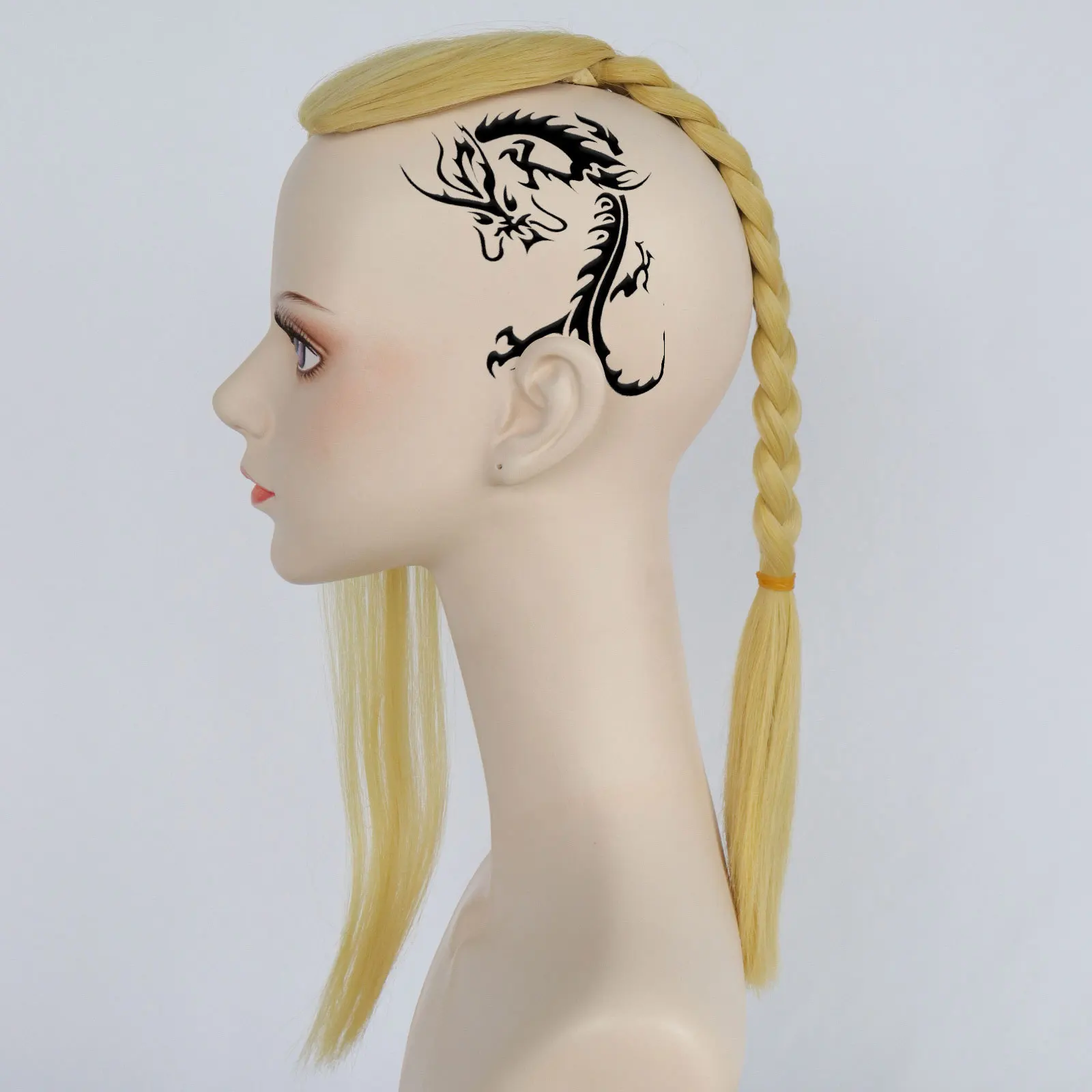 Парик для косплея ригуджи Кен из аниме Токио латексная лысая шапочка с