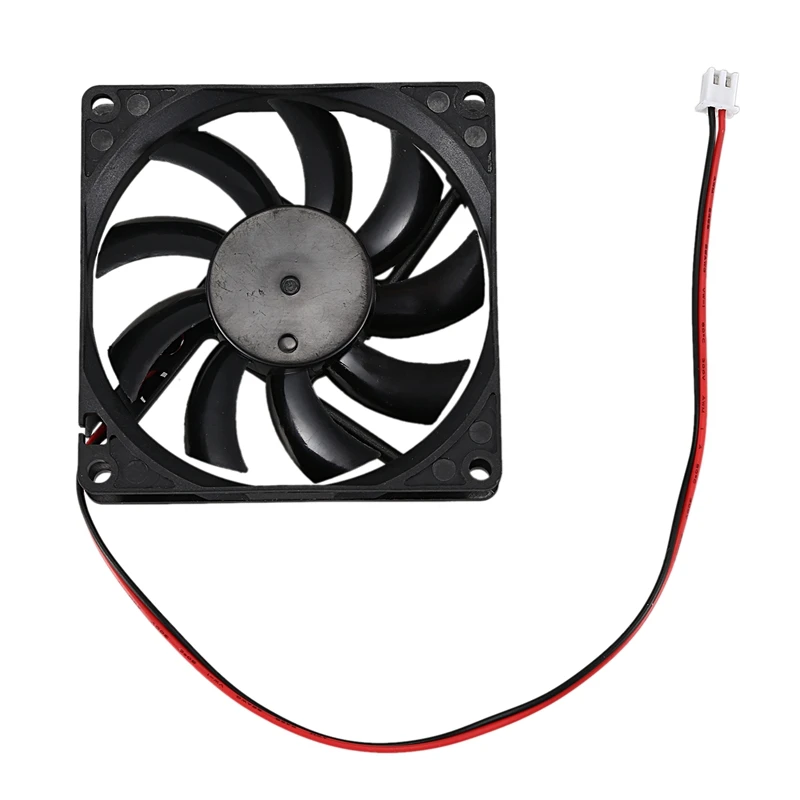 DC 12V 0.18A 2 контактный разъем ПК компьютер чехол Вентилятор охлаждения 80x80mm |