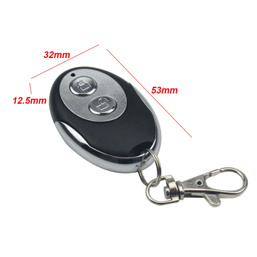 433 МГц Автомобильный умный электрический ворот с двумя клавишами переключатель