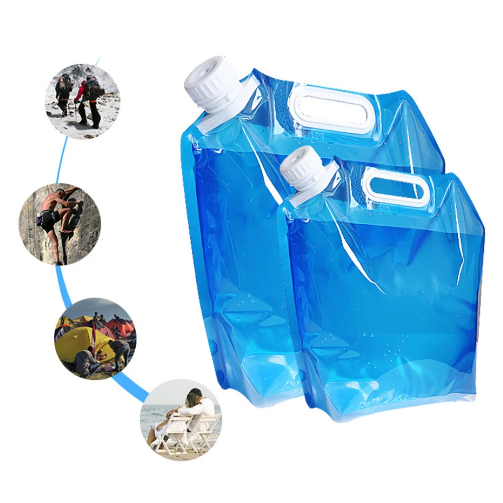 5L/10L Открытый Кемпинг Пеший Туризм Складная фляга Гидратация обновления