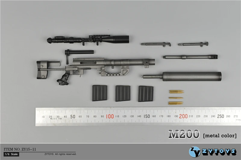 1:6 весы CheyTac вмешательства M200 снайперская винтовка пистолет оружие пластмассовые