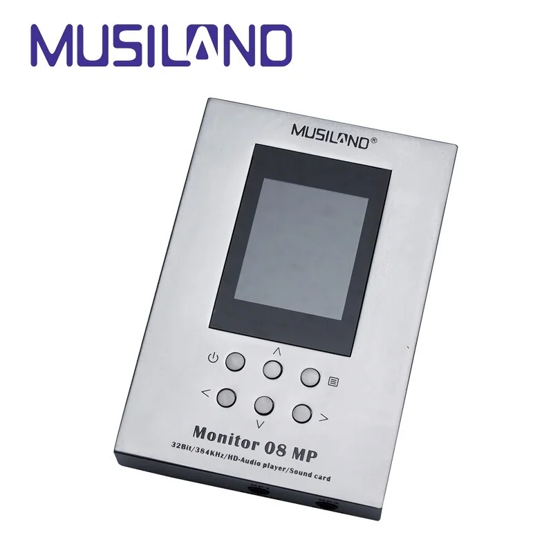 Новый монитор MUSILAND 08 МП 32 бит/384 кГц HD-аудио плеер USB внешняя звуковая карта