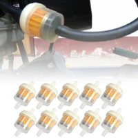 5 pcs10 pcs universal fuel filter motorcycle filter clear gasoline filter for scooter small filter
