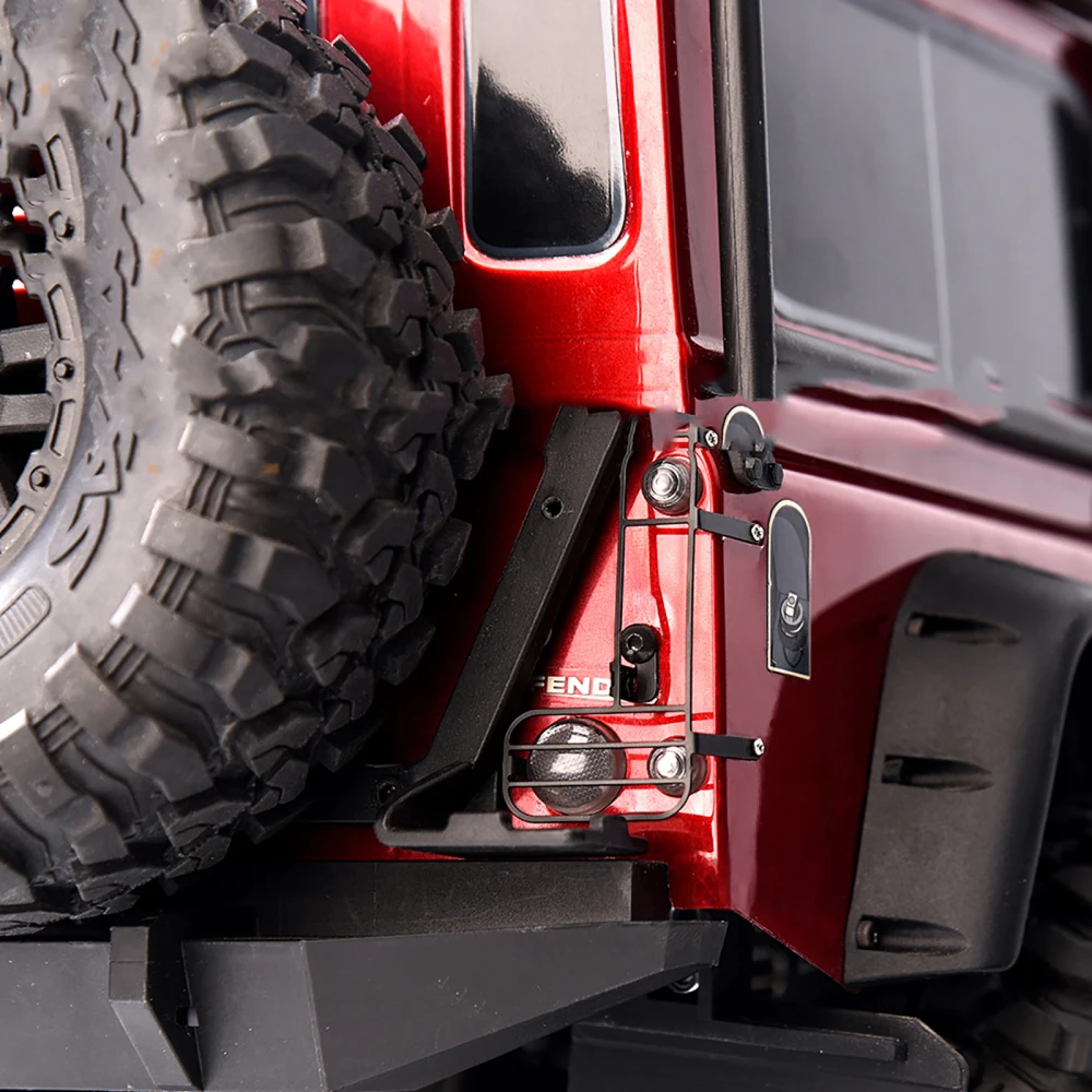 

Metal Taillight Mesh Cover Lampshade DIY Light Grid Protective Cover for Trx-4 Defender RC Crawler Car Modification Part