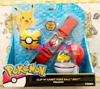 takara tomy pokemon action figure pokemon mc pokemon belt set toy pikachu model
