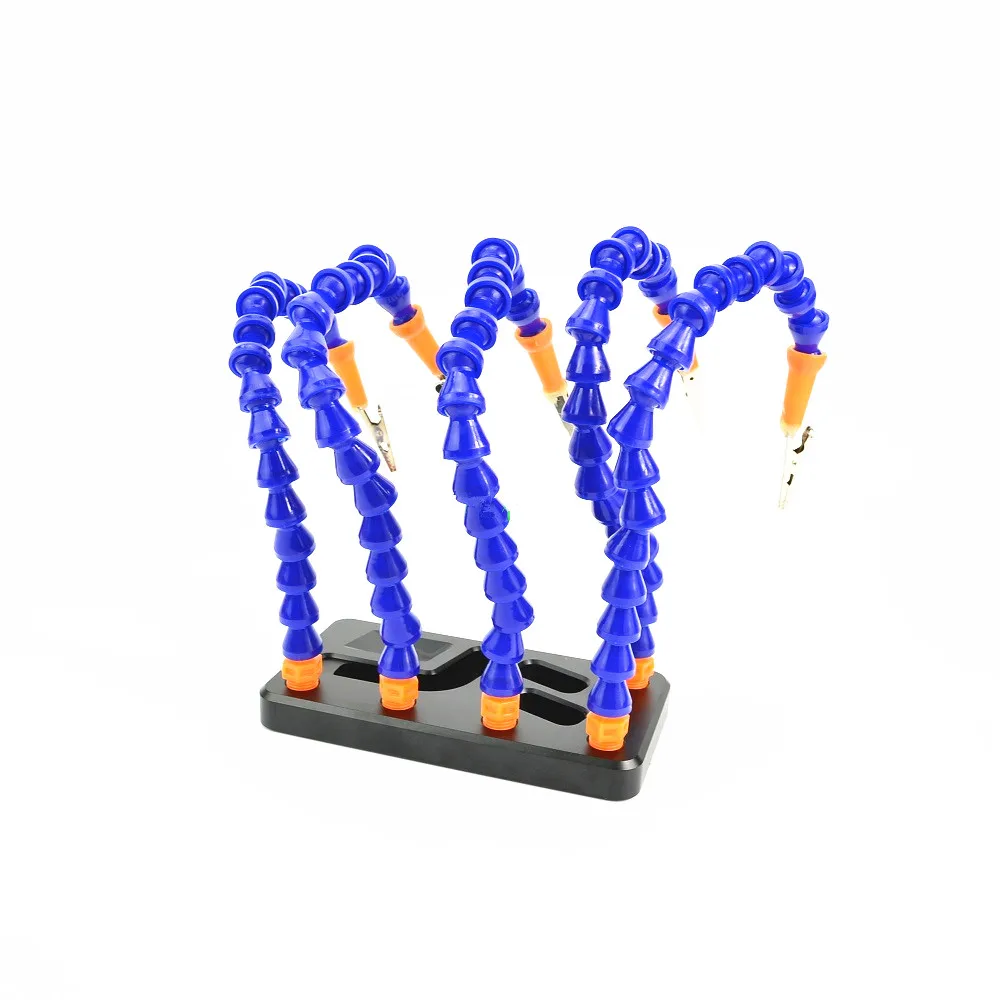 Паяльная станция из алюминиевого сплава 5 шт. гибкий шланг для пайки печатных