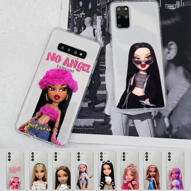 

Lovely Doll Bratz Phone Case For Samsung A 10 20 30 50s 70 51 52 71 4g 12 31 21 31 S 20 21 plus Ultra