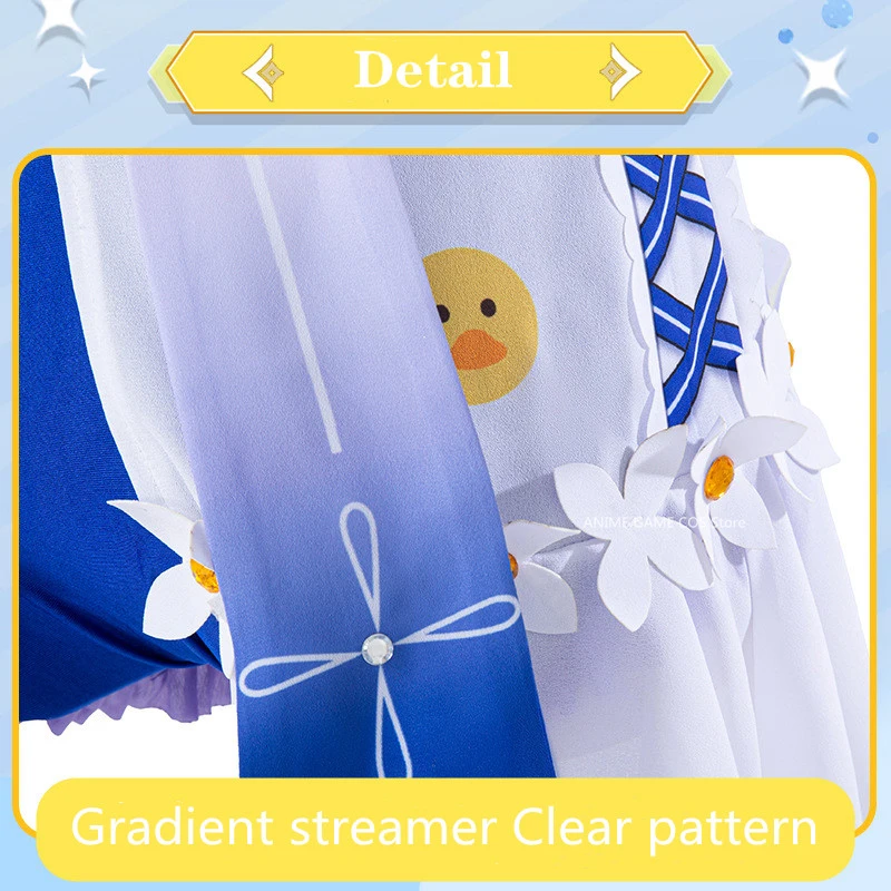 Костюм для косплея Барбара Genshin Impact анимационный купальник костюм