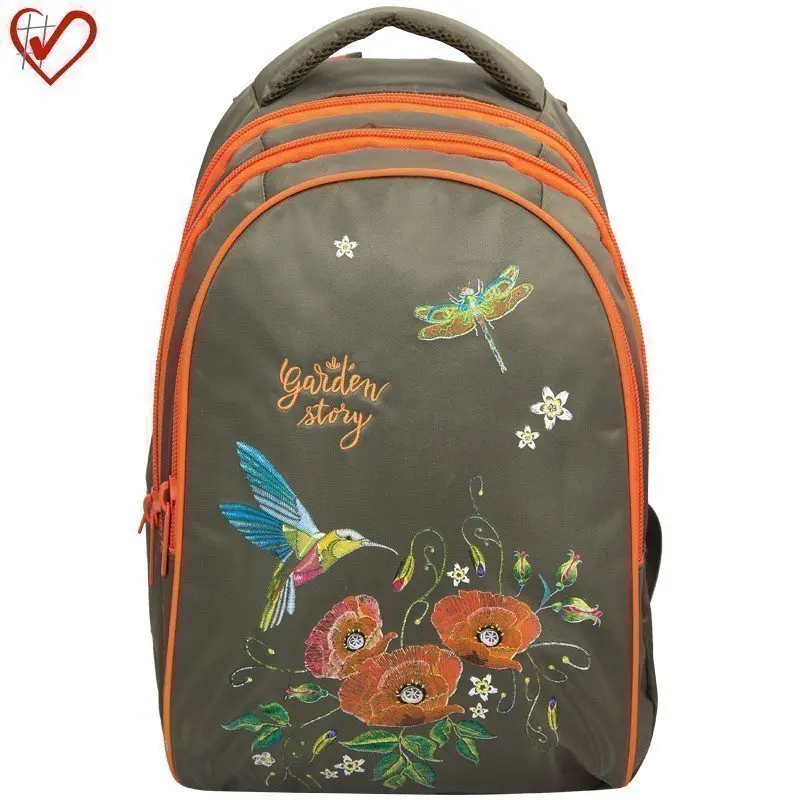 Рюкзак для девочки Berlingo Style &quotGarden story" 42*30*20 см |
