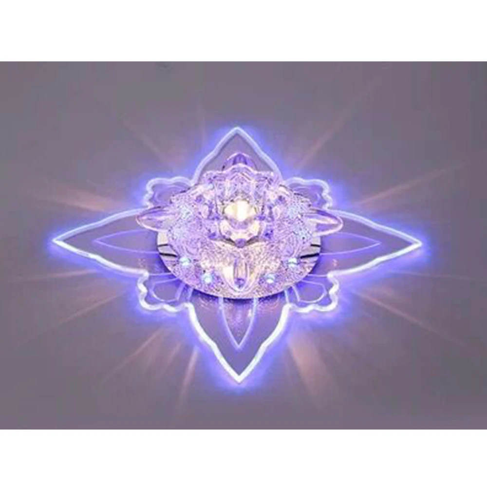 SANYI LED Ceiling Light 4 Kinds Romantic Lamp Modern For Living Room/Bedroom Crysta Lighting with SMD Bulb | Лампы и освещение