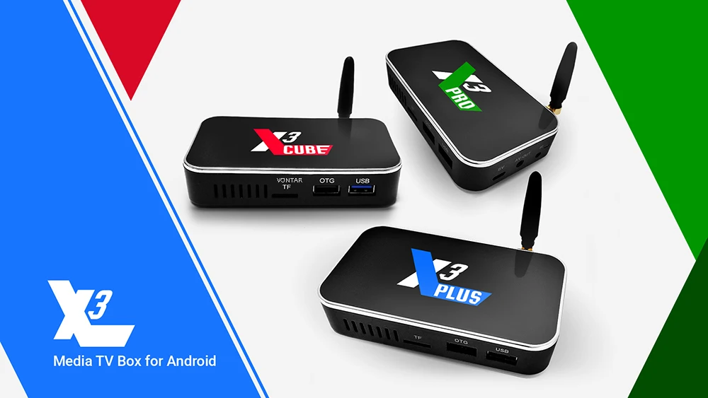 ТВ-приставка Amlogic S905X3, Android 9,0X3 Plus, 4 Гб ОЗУ, 64 Гб ПЗУ, X3 PRO, ТВ-приставка, 2,4G/5G, WiFi, 1000 M, 4 K, X3, куб, медиаплеер