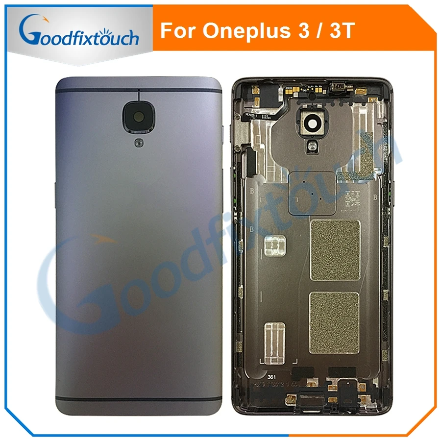 Задняя крышка батарейного отсека для Oneplus 3 3T 10 шт. гнездо сим-карты боковые кнопки
