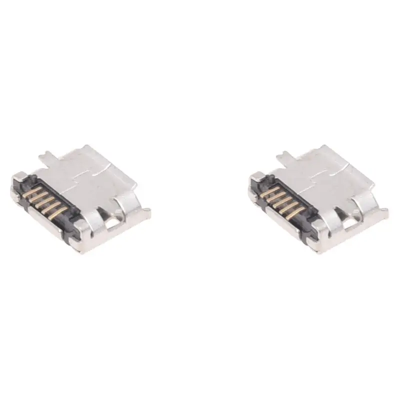 10 шт. гнездовой разъем Micro USB Тип B 180 Градусов 5-Контактный SMD SMT паяльный - купить по