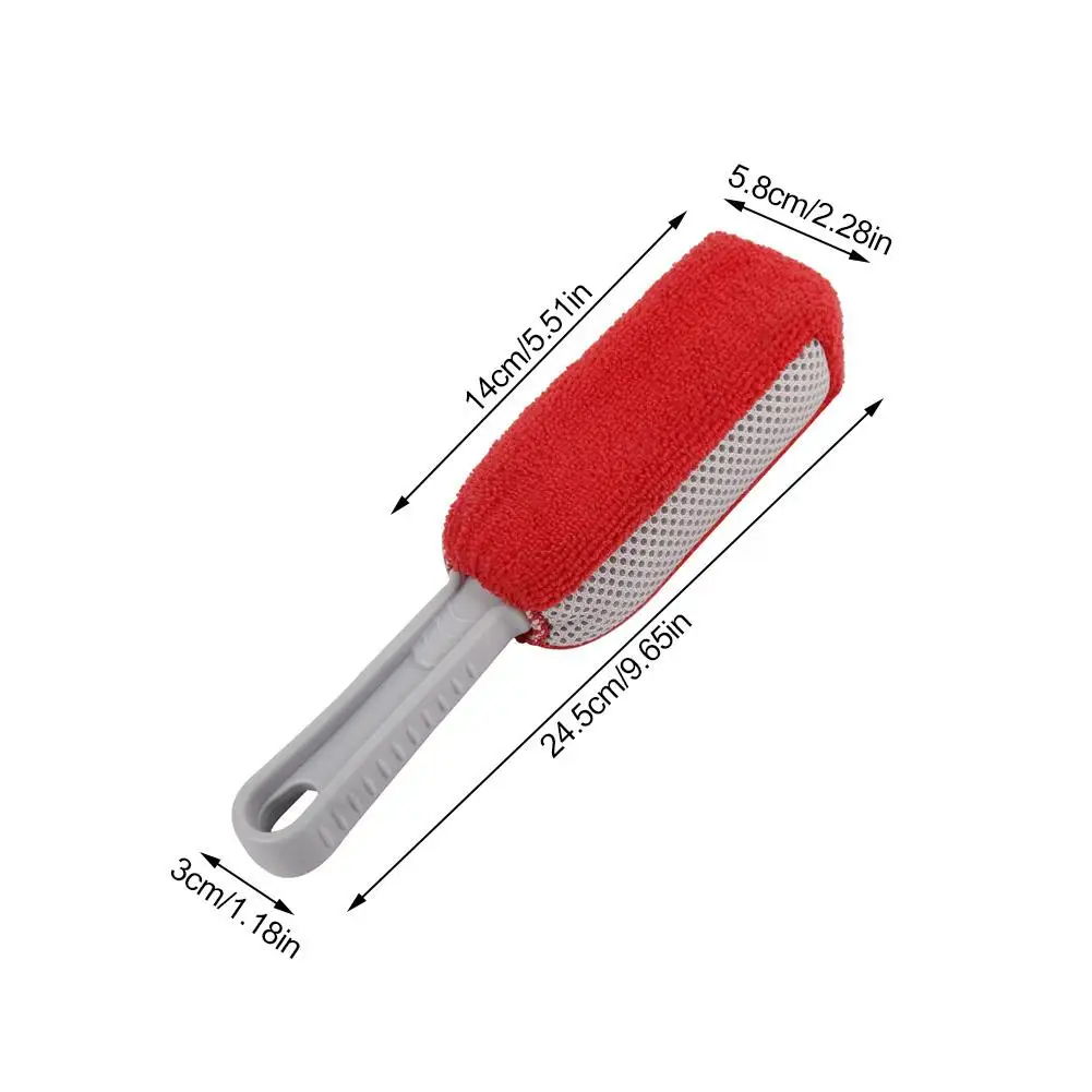 

Car Wash Portable Wheel Tire Sponge Brush Rim Cleaner For Your Car Auto Wheel Hub Cleaning Tool With Nonslip Handle Cleaner Tool