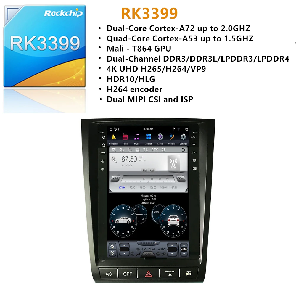 Tesla screen Android px6 For Lexus GS GS300 GS460 GS350 2004-2011 Car Multimedia Radio upgrade stereo player GPS nav Head unit | Автомобили