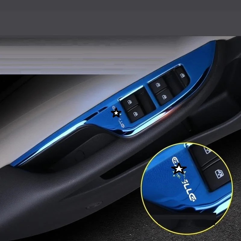 Автомобильная декоративная Модифицированная хромированная панель на окно