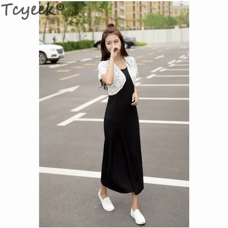 Летнее платье размера плюс женское длинное Повседневное без рукавов элегантные